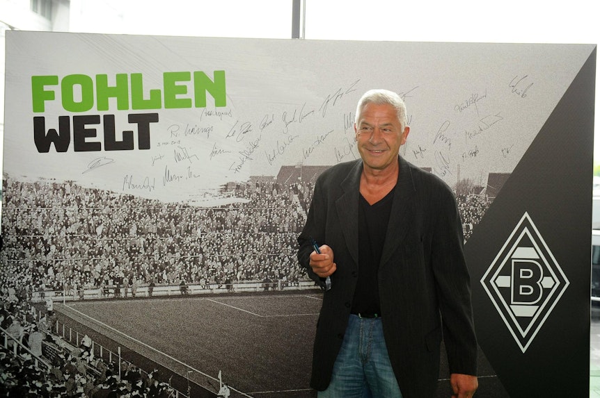 Hans-Jörg Criens im Mai 2019 bei der Eröffnung der Fohlenwelt, des Vereinsmuseums von Borussia Mönchengladbach.