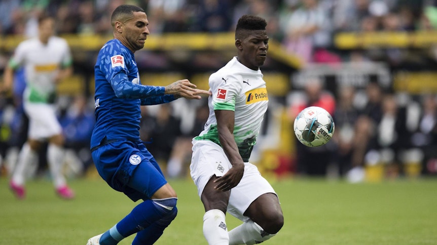 Gleich am ersten Hinrundenspieltag gab es für Breel Embolo das Wiedersehen mit dem FC Schalke im Borussia-Park. Das Spiel endete 0:0.