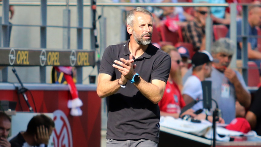Marco Rose, Trainer von Borussia Mönchengladbach, ist bei den Fans von Mainz 05 bis heute sehr beliebt.