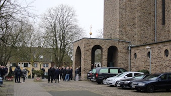 In der Grabeskirche St. Elisabeth in Mönchengladbach-Eicken fand die Trauerfeier für Hans-Jörg Criens statt.