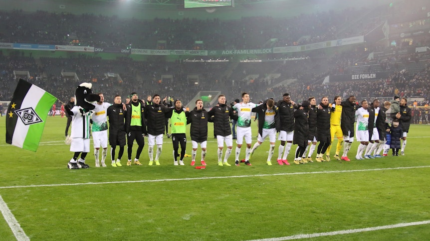 Marco Rose erteilte seinen Spielern von Borussia Mönchenglabach nach dem Sieg gegen Mainz 05 die Erlaubnis zum Feiern.