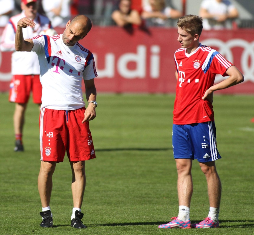 Beim FC Bayern wurde Sinan Kurt von Pep Guardiola trainiert.