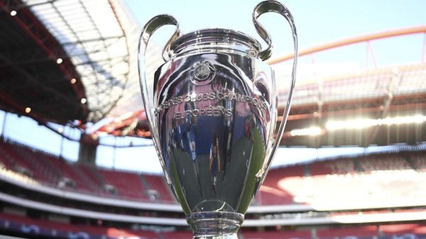 Der Pokal, den es für den Gewinner der UEFA Champions League gibt.