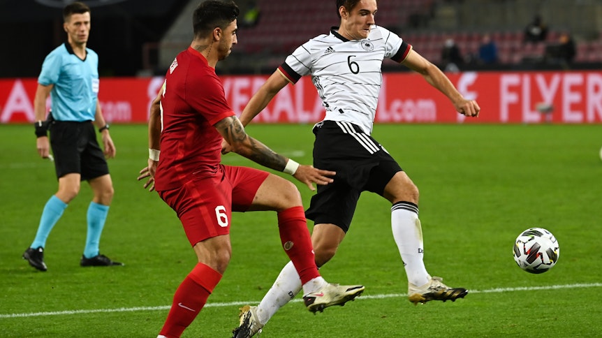 Borussias Löw-Debütant erzielt seinen Treffer im Länderspiel gegen die Türkei.