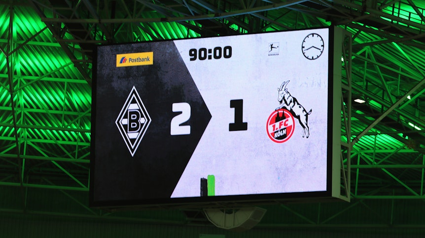 Borussia Mönchengladbach steckte die Umstände des Derbys stark weg und sprang zurück auf einen Champions-League-Platz.