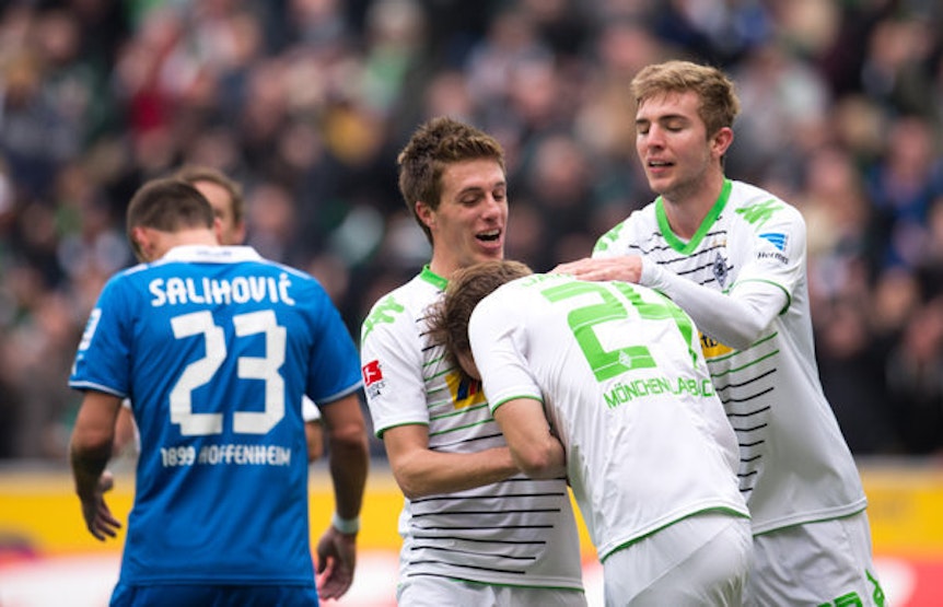 Tony Jantschke und Patrick Herrmann standen bislang 14.022 Minuten gemeinsam für Borussia Mönchengladbach auf dem Feld.
