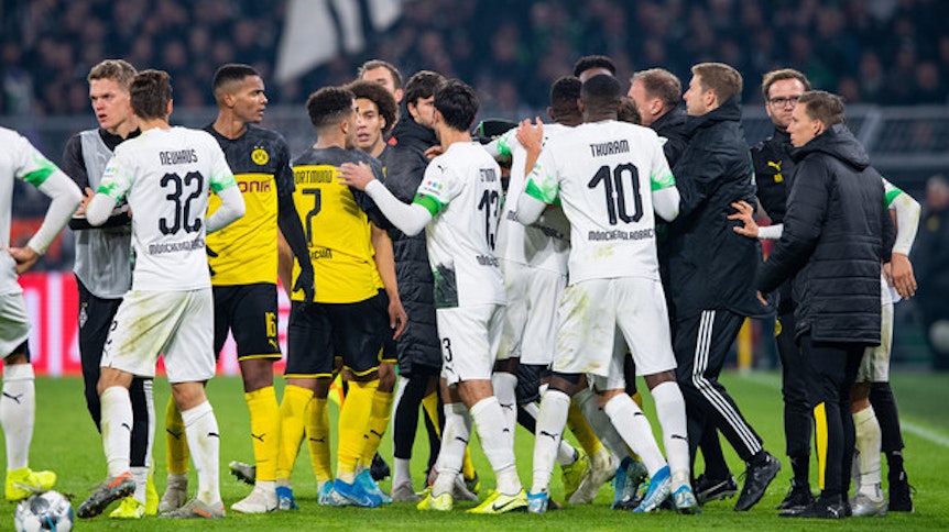 Bereits in der Hinrunde, sowohl in der Liga als auch im Pokal, lieferten sich Gladbach und der BVB in Dortmund zwei packende Fights ab.