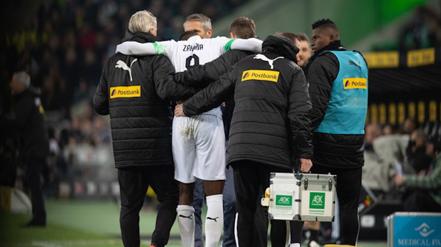 Am 7. März, bei der Heimpleite (1:2) gegen Dortmund, verletzt sich Denis Zakaria am linken Knie. Mittlerweile sieht es so aus, dass die Blessur eine Operation zur Folge haben dürfte.