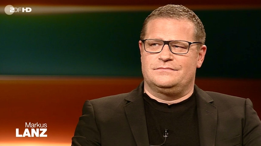 Max Eberl, Manager von Borussia Mönchengladbach, ist am späten Dienstagabend zu Gast in der ZDF-Talkshow „Markus Lanz“ gewesen.