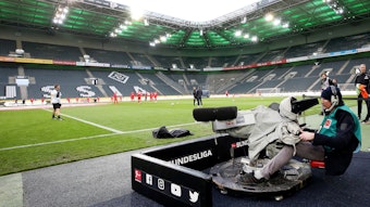Nur rund 300 Leute werden beim Spiel zwischen Borussia Mönchengladbach und Bayer 04 Leverkusen dabei sein können.