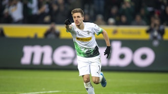 Volle Kanne nach vorne: Patrick Herrmann hat mit Borussia noch einiges vor. Und plant zudem schon die Zukunft als Familienvater in Mönchengladbach.