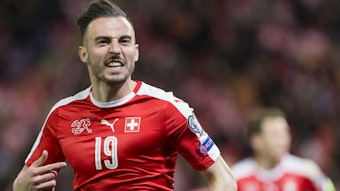 Josip Drmic, ehemaliger Gladbach-Stürmer und Schweizer Nationalspieler, ist von einem Spielerberater verklagt worden.
