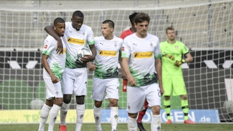 Alassane Plea und Marcus Thuram produzierten das zwischenzeitliche 1:1 für Borussia Mönchengladbach gegen Bayer 04 Leverkusen. Die Freude währte nicht lang.