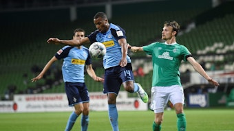 Alassane Plea blieb für Borussia Mönchengladbach gegen Werder Bremen ohne Torschuss-Beteiligung.