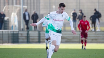 Conor Noß stand unter Marco Rose bereits viermal im Kader von Borussia Mönchengladbach.