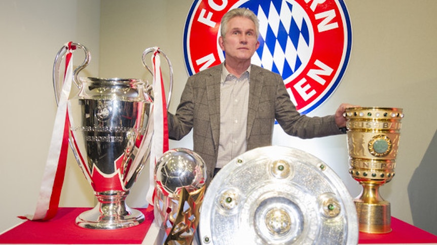 Beim FC Bayern stieg Heynckes endgültig in den Trainer-Olymp auf. Er gewann mit den Münchnern 2013 das Triple.