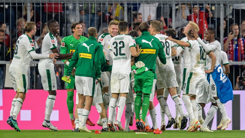 Am 6. Oktober 2018 konnten sich die Borussen über einen 3:0-Auswärtssieg beim FC Bayern München freuen.
