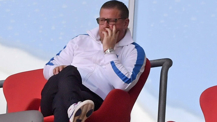 Max Eberl, Manager bei Borussia Mönchengladbach, hat jüngst zwei Niederlagen in Folge mit seinen Fohlen erleben müssen. Mitten im Kampf um die Königsklasse.