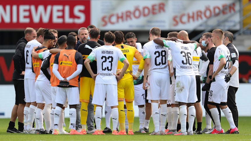 Borussia-Trainer Marco Rose schwor seine Mannschaft nach dem Sieg gegen Paderborn auf das letzte Kapitel der Saison ein.