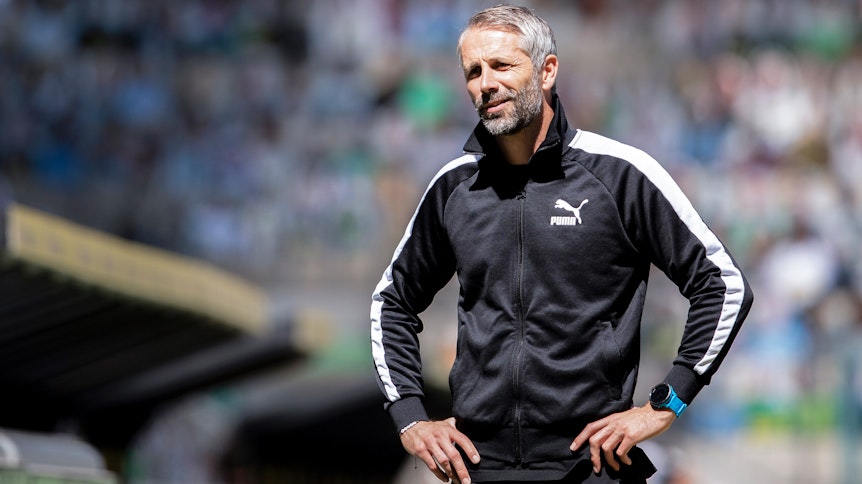 Marco Rose hat die Messlatte in seinem ersten Jahr als Trainer von Borussia Mönchengladbach ganz schön hoch gelegt.
