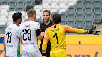 Lars Stindl, Matthias Ginter und Yann Sommer sind die Führungsspieler von Borussia Mönchengladbach.