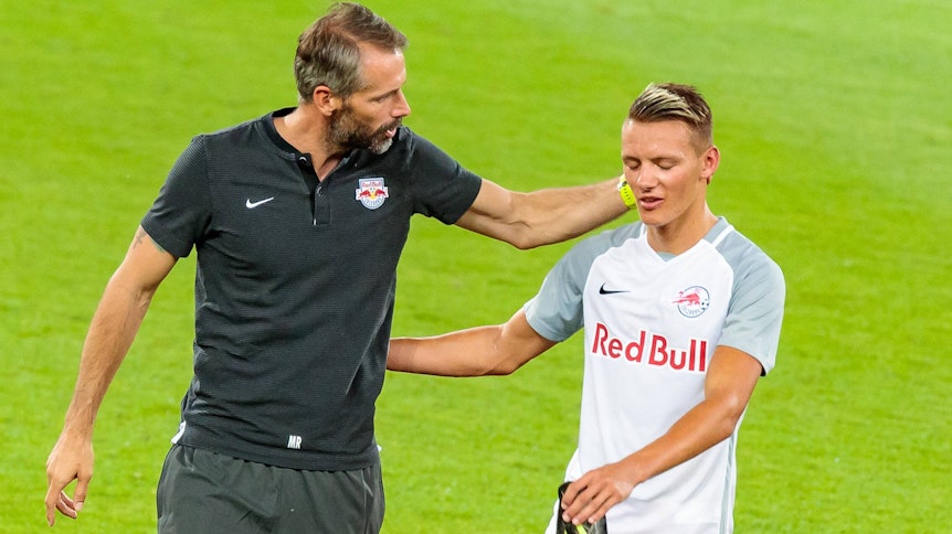 Marco Rose hat Hannes Wolf zu Salzburger Zeiten bereits in der Jugend trainiert.