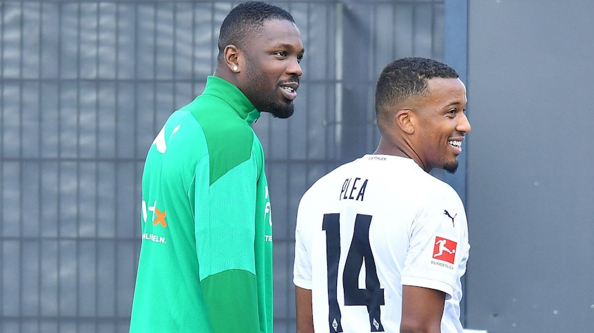 Gladbach: Alassane Plea und Marcus Thuram sind für Samstag eine Option im Kader von Borussia Mönchengladbach.