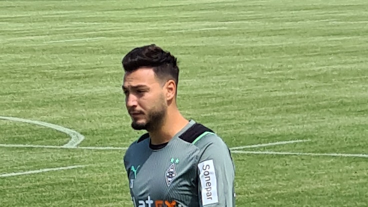 Ramy Bensebaini ist nach seinem Urlaub zurück im Borussia-Park. Am Mittwoch absolvierte er eine individuelle Einheit.