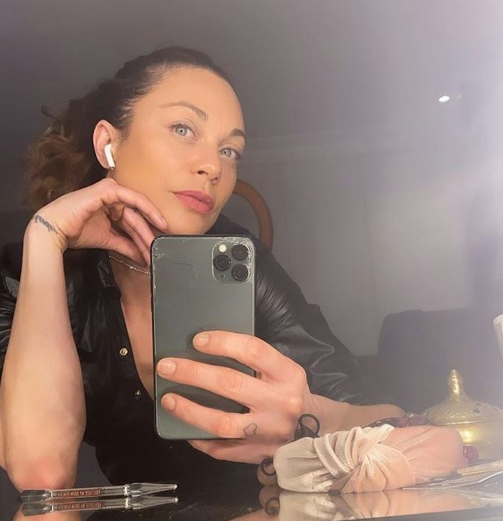 Lilly Becker auf einem Instagram-Selfie vom 26. April 2021. Screenshot vom 12. Juli 2021, Simone Jülicher
