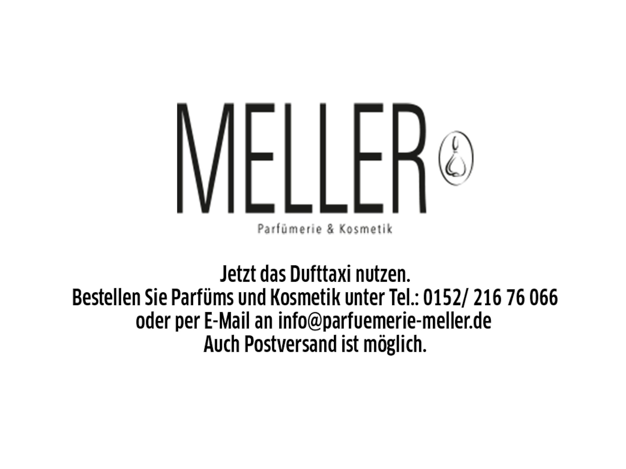 Logo der Parfümerie Meller.