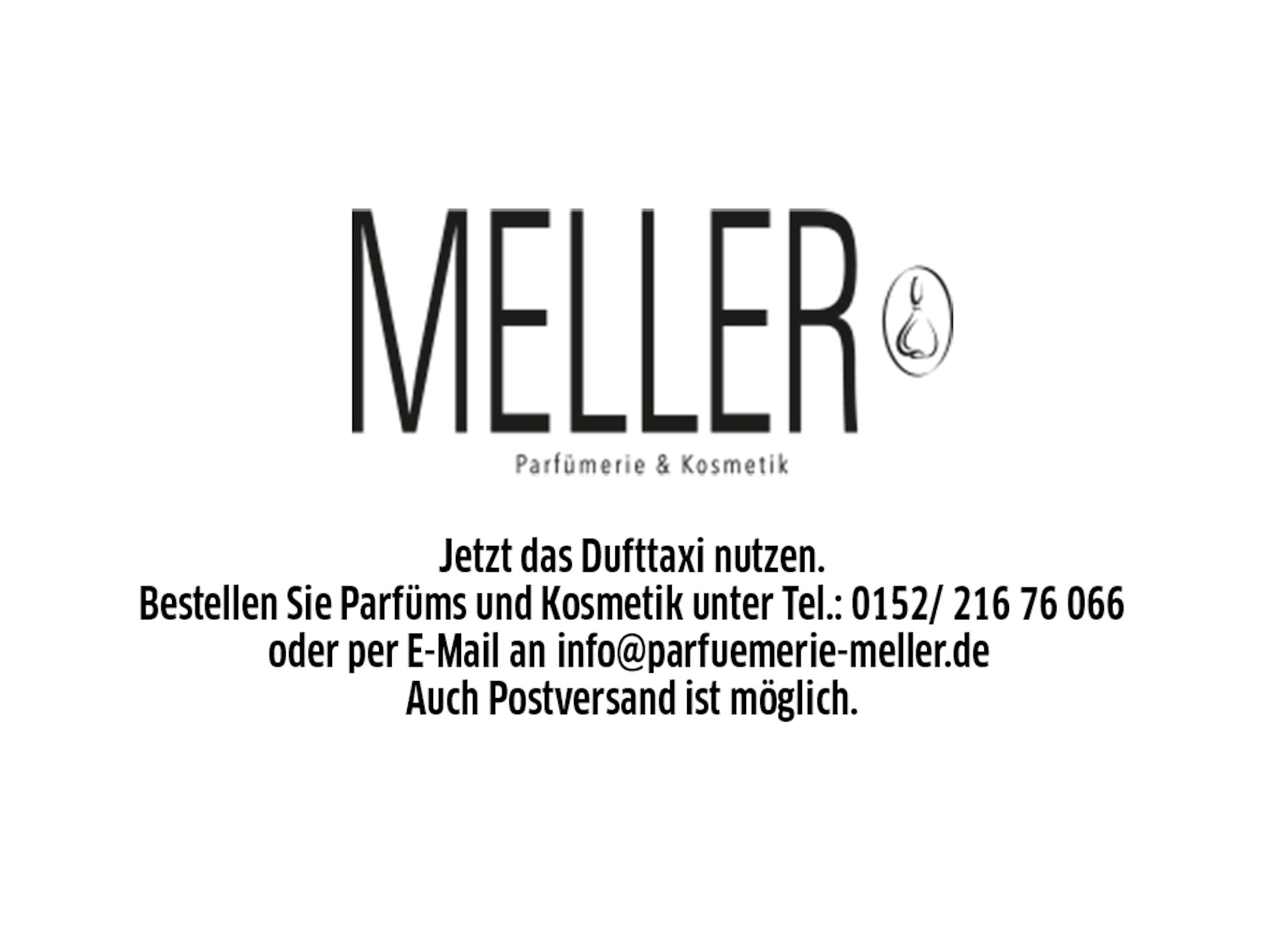 Logo der Parfümerie Meller.