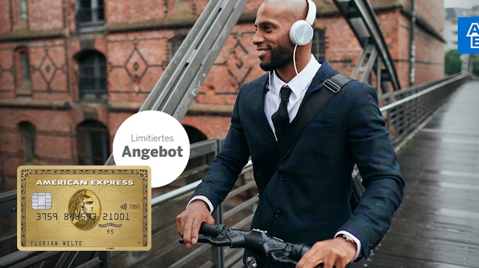 Für kurze Zeit erhalten Kunden bei Abschluss der American Express Gold Card, kurz Amex Gold, ein sogenanntes Mobilitäts-Guthaben, das für Buchungen bei der Deutschen Bahn, FREE NOW oder PARK NOW eingesetzt werden kann.