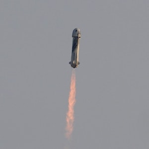 Die Rakete von Amazon-Gründer Jeff Bezos startet am 20. Juli 2021 ins Weltall.