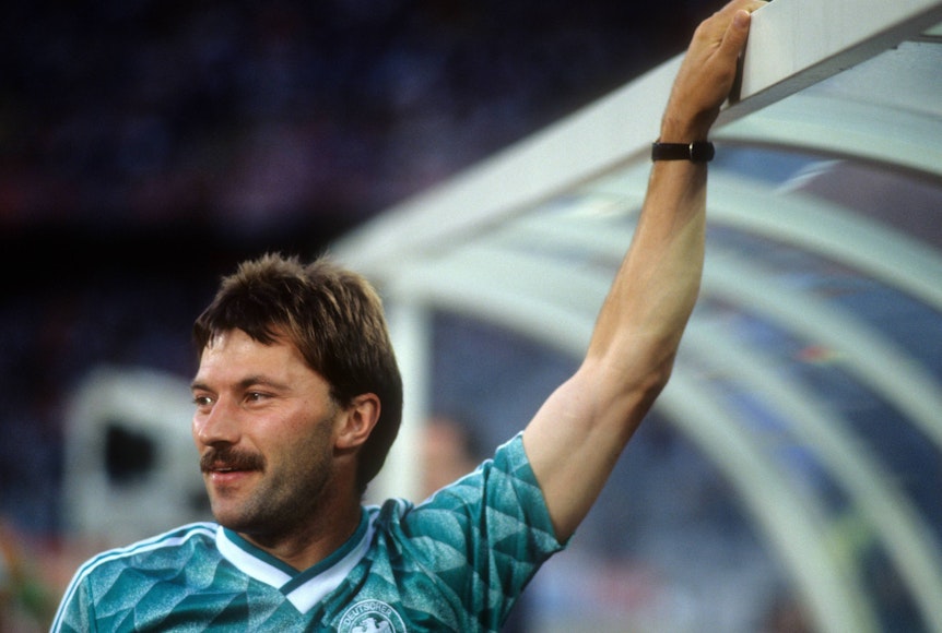 Günter Herrmann bei der WM 1990