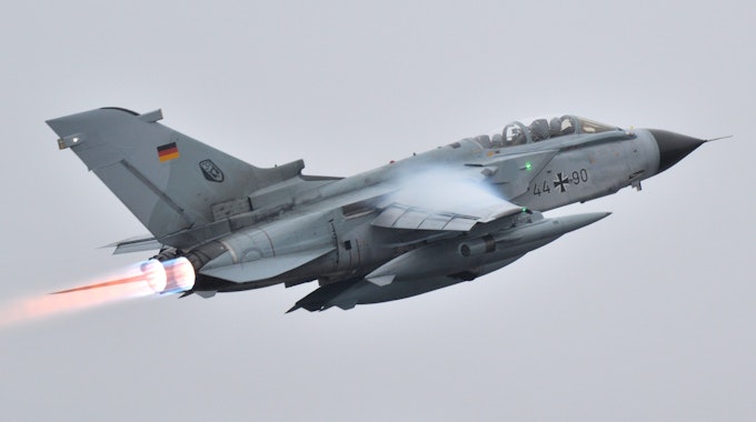 Ein Tornado der Bundeswehr (hier ein Archivfoto von 2016 in Büchel).