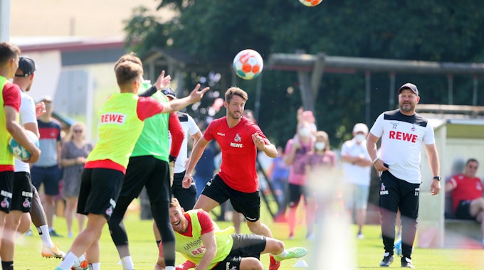 Der 1. FC Köln trainiert in Donaueschingen