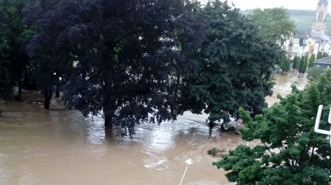 Das Hochwasser in Bad Neuenahr hat im Ort großen Schaden angerichtet.
