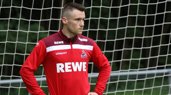 Christian Clemens trainiert bei der U21 des 1. FC Köln.