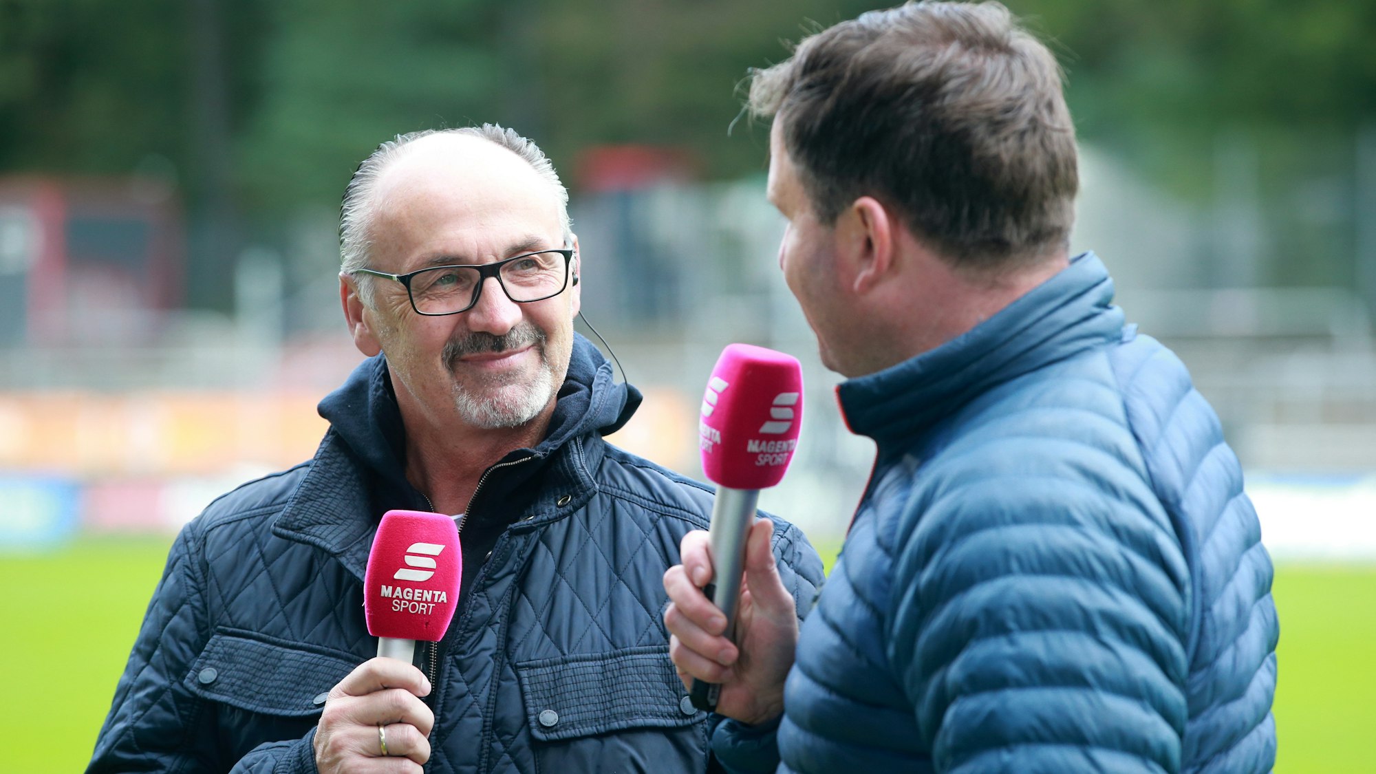 Jürgen Kohler im TV-Interview mit Thomas Wagner bei MagentaSport.