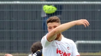 Salih Özcan (1. FC Köln)
ärgert sich über das 0:1 im Test gegen Roda Kerkrade.