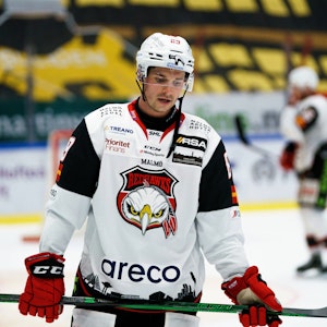 Quinton Howden im Einsatz für die Malmö Redhawks.