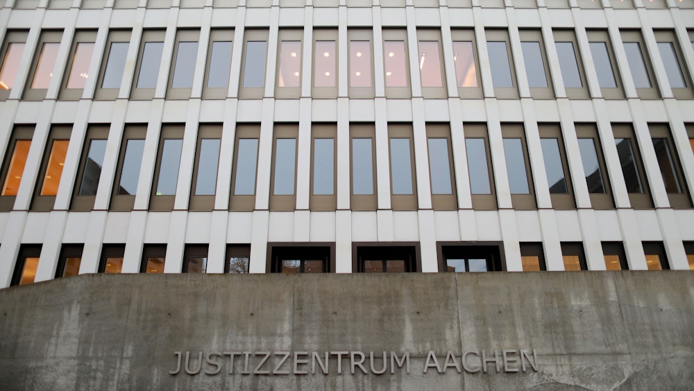 Geplanter Mord an schwangerer Ex: Die Prozess-Verhandlungen finden im Aachener Landgericht statt.