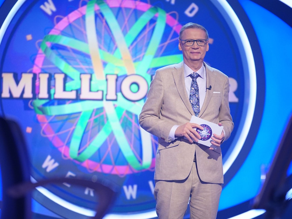 Moderator Günther Jauch und seine Quiz-Show „Wer wird Millionär?“ bekommen eine kurze Sendepause.