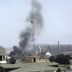 US-Botschaft in Kabul am 15. August 2021: Es soll eine friedliche Machtübernahme geben.