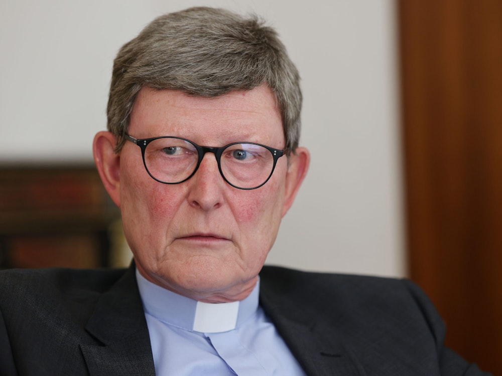 Köln: Kardinal Rainer Maria Woelki, Erzbischof von Köln, während eines Interviews im Erzbischöflichen Haus.