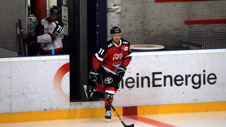 Moritz Müller trainiert bei den Kölner Haien.