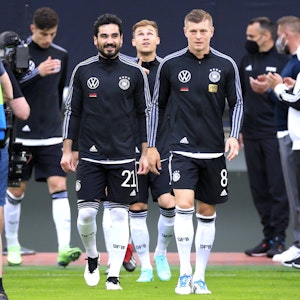 Ilkay Gündogan und Toni Kroos bei der Nationalmannschaft