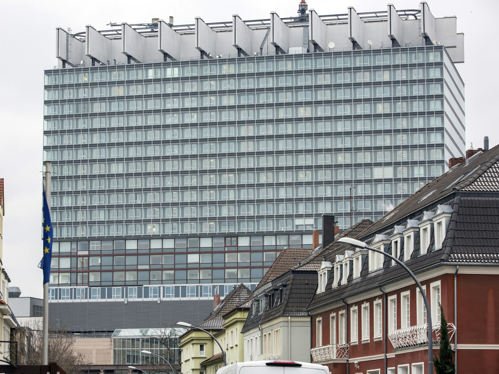 Das Bettenhaus der Uniklinik Köln.
