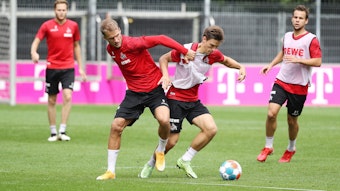 Noah Katterbach trainiert beim 1. FC Köln.