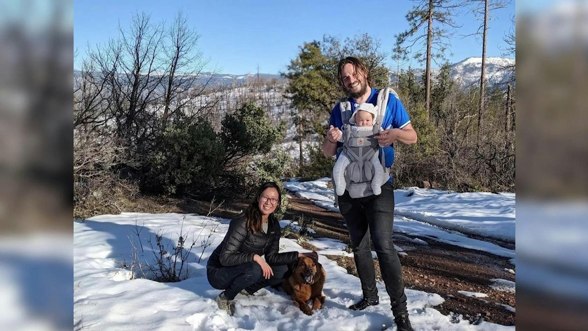 Jonathan Gerrish und Ellen Chung starben mit ihrer Tochter Miju und dem Familienhund bei einer Wanderung im Yosemite Nationalpark.
Fotocredits: Courtesy Steve Jeffe/CNN